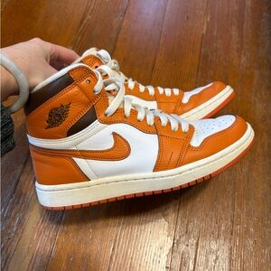 Women’s retro OG Starfish Jordan 1s